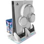 Mars Gaming MPS5-B2 Soporte Multifunción RGB Blanco